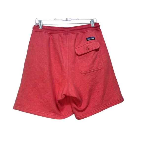 Patagonia Bermuda Shorts Mens Small Orange Organic Cotton Inseam 6.5 Outdoor - Picture 2 of 12